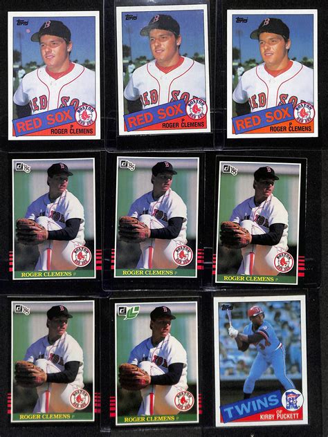Lot Detail - Lot of (39) 1985 Baseball Rookie Cards inc. (5) Topps Mark