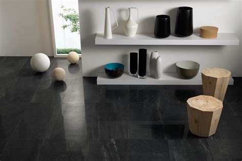 Stone Effect Porcelain Stoneware Anthracite Porcelain Stoneware W