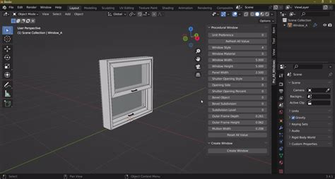 Procedural Windows Casement Fixed Sliding Single And Double