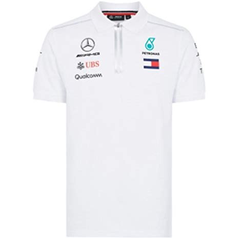 2018 Mercedes-AMG F1 Lewis Hamilton Ladies Polo Shirt Womens by Tommy ...