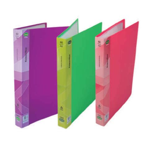 Carpeta Lama Oficio C folios X 40 T plast Fm40 Salmón verde Mza