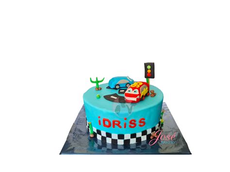 Cars Taart Met Cijfer 15 Personen Bestellen Jose Bakery