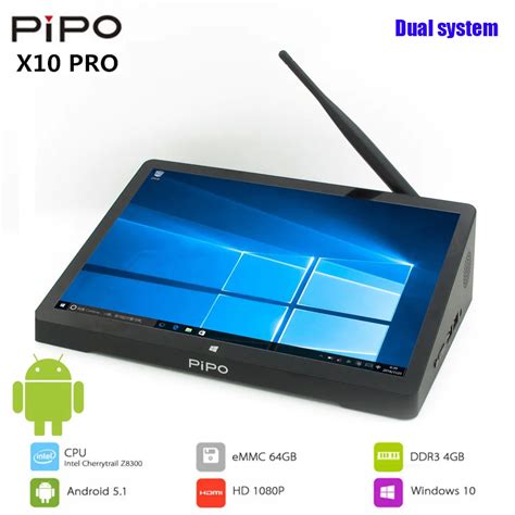 Pipo X Pro Mini Pc Win Andriod Mini Pc Intel Cherrytrail Z