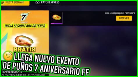 Nuevos Puños Gratis Del 7 Aniversario En Free Fire Latam 🤨👊