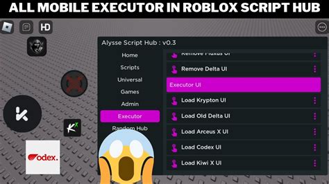 All Roblox Mobile Executor In 1 Script Hub Super Op Roblox Script