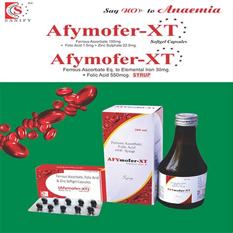 Afymofer Xt Softgel Capsules Sanify Healthcare Pvt Ltd