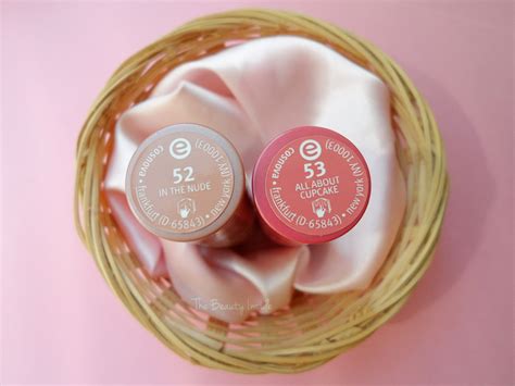 All About Cupcake In The Nude Lipsticks By Essence Review Swatches January Girl