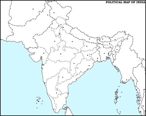 Map Of India Political Pdf - Tourist Map Of English