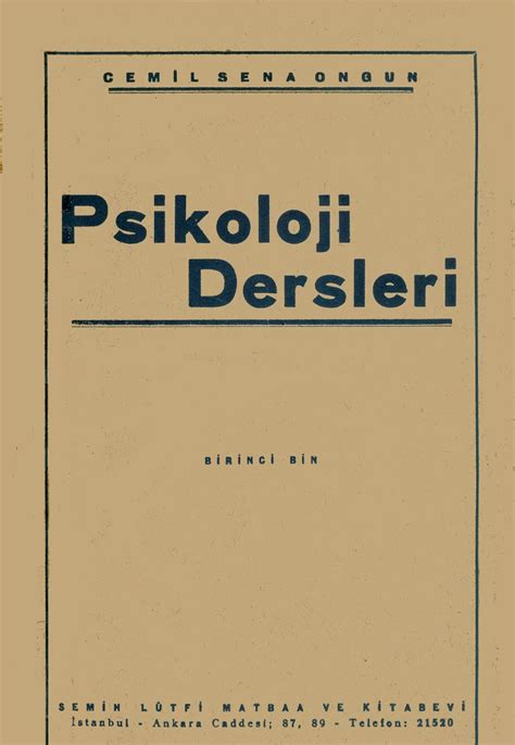 Oktay Aras Psikoloji Dersleri