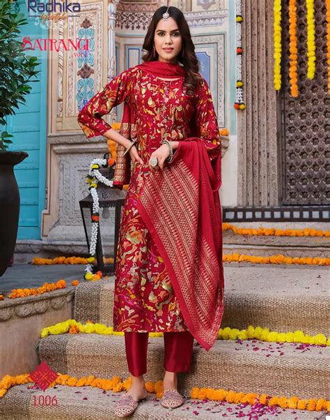 Radhika Lifestyle Satrangi Vol Modal Wholesale Designer Readymade