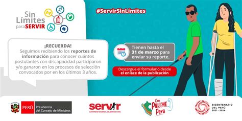 Servir Peru On Twitter Atenci N Gestor A De La Orh Contamos Con