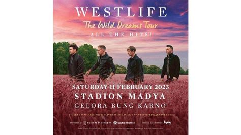 Daftar Harga Dan Cara Beli Tiket Konser Westlife Februari Di