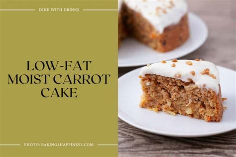 23 Low Fat Cake Recipes to Delight Your Taste Buds! | DineWithDrinks
