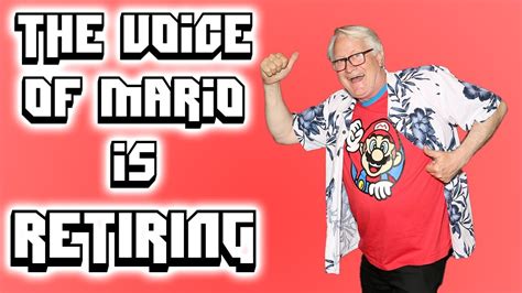 The Voice Of Mario Charles Martinet Is Retiring Youtube