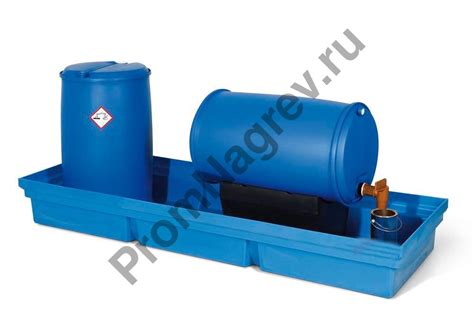 Купить экологически безопасный полиэтиленовый поддон PolySafe PSW 2.4-R ...