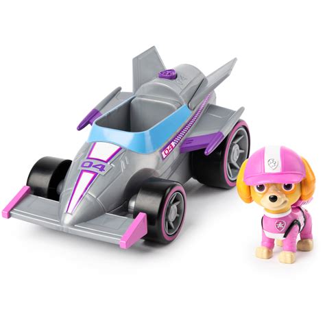 Paw Patrol Ready Race Rescue Skyes Race And Go Deluxe Vehicle For Ages 3 And Up