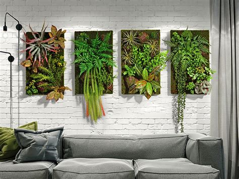 Artificial Moss And Fern Handmade Originally Designed Framed Etsy