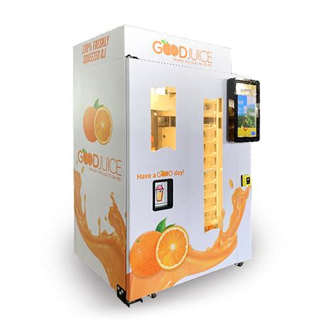 Ce Commercial Auto Fresh Juice Vending Machine With Smart Change System