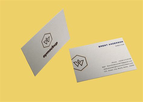 Free New Luxury Cards Mockup