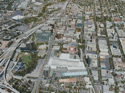 San Jose City Usa 3d Model 2020 3dcadbrowser