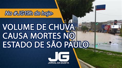 Volume De Chuva Causa Mortes No Estado De S O Paulo Jornal Da Gazeta