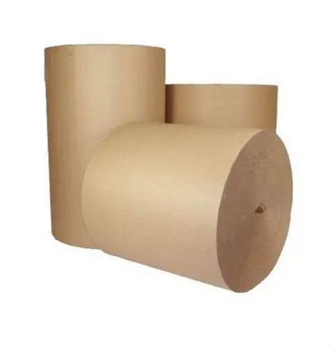 Plain Brown Corrugated Packaging Roll Gsm Gsm At Rs Kg In