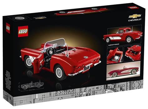 Nouveauté LEGO Icons 10321 Chevrolet Corvette C1 l annonce officielle