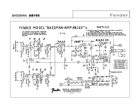 Complete Fender Bassman Ab To Aa Conversion W Off