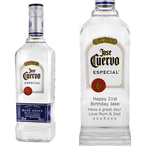 Personalised Jose Cuervo Especial Silver Tequila 70cl Prestige Drinks