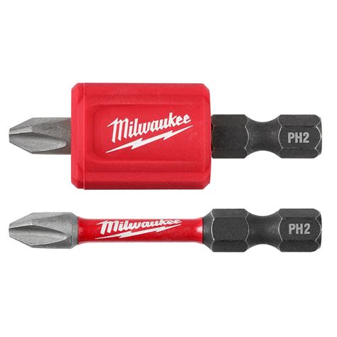 Milwaukee Tool Shockwave Impact Duty Magnetic Attachment And Ph2 Bit Set