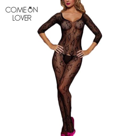 He New Arrival Best Selling Black Bodystocking Sexy Lingerie High