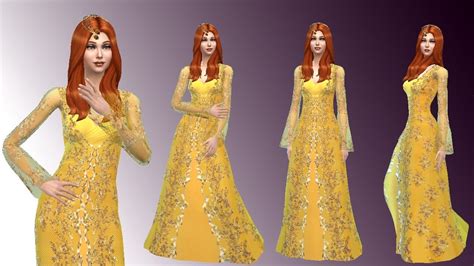 Yellow dress Hürrem Sultan VB