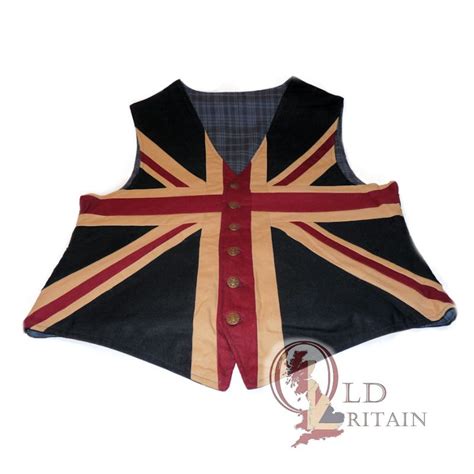 Vintage Union Jack Waistcoat - Party & Event Wear - Clothing