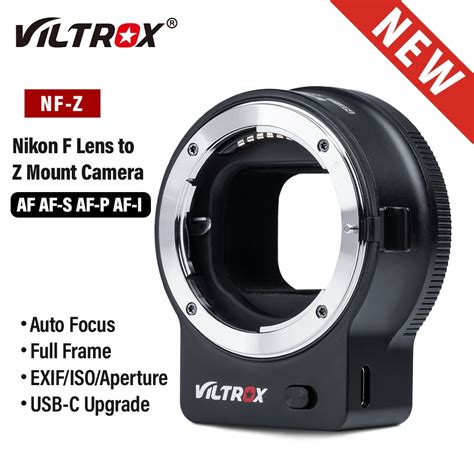 Viltrox Nf Z Nikkor F Lens To Nikon Z Camera Mount Adapter Auto Focus