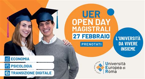 Open Day Lauree Magistrali UER Università Europea di Roma