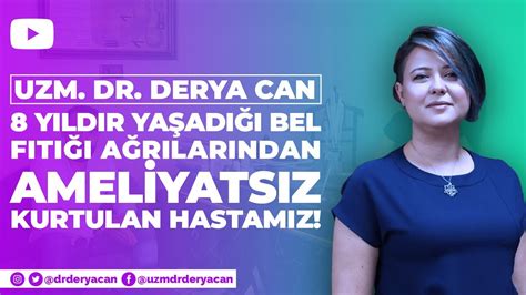 8 Yıldır Yaşadığı Bel Fıtığı Ağrılarından Kurtulan Hastamız Halit