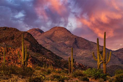 Explore The Light Photography Arizona Landscapes Sunset Over The