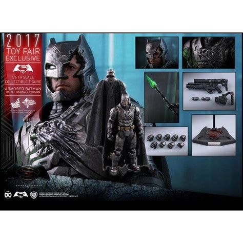 Hot Toys MMS417 年度展 蝙蝠俠對超人正義曙光 鋼鐵蝙蝠俠 戰損版 蝦皮購物