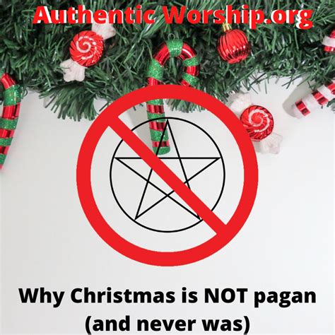 Why Christmas is NOT pagan