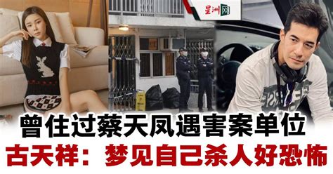 港名媛碎尸案｜曾住蔡天凤遇害案单位 男星惊爆彻夜难眠 娱乐 国外娱乐 中港台