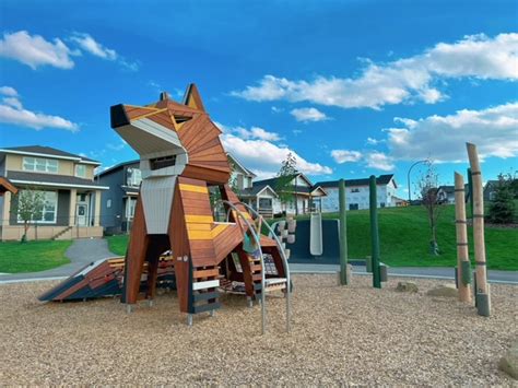 Edmonton Playgrounds Calgary S Glacier Ridge Playground