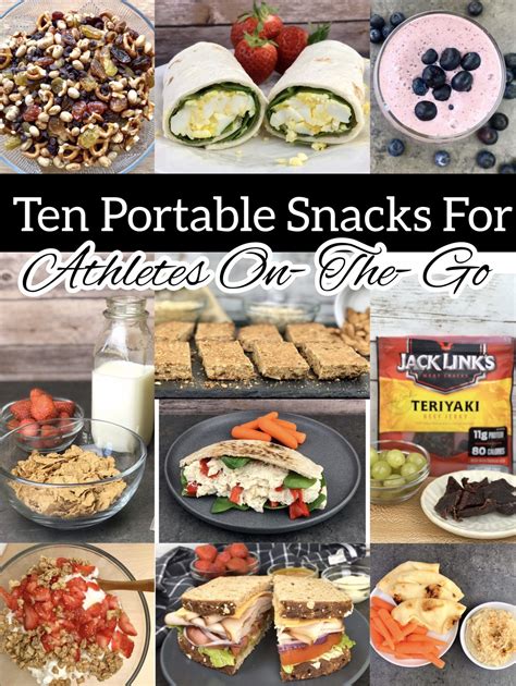 Ten Portable Snacks For Athletes On-The-Go - Heather Mangieri Nutrition
