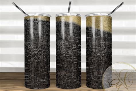 Leather Skinny Tumbler Sublimation Graphic By Paperart Bymc Creative