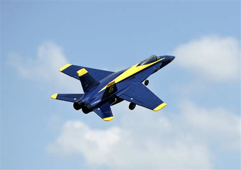 Top Rc 64mm Edf F 18 Blue Angel 686mm Wingspan Epo 3d Aerobatic Rc