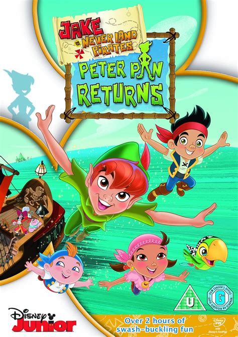 Jake And The Never Land Pirates Peter Pan Returns Dvd Amazon Co Uk