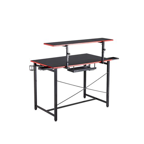 Height Adjustable Gaming Desk | Gaming Desk With Storage - PDI Pavo Gaming Table