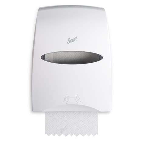 Scott Essential Manual Hard Roll Towel Dispenser White