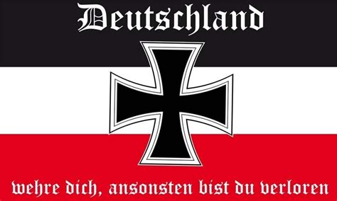 DR Deutschland Wehre Dich Flagge 60x90 Cm Bestellen DR Deutschland