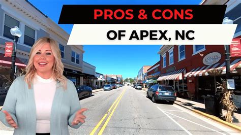 Pros Cons Of Living In Apex North Carolina Youtube