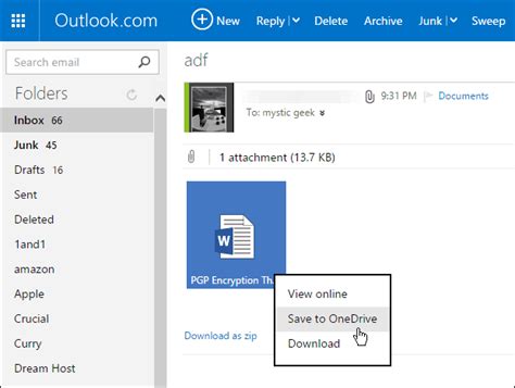 Save Outlook Attachments To Onedrive With A Click